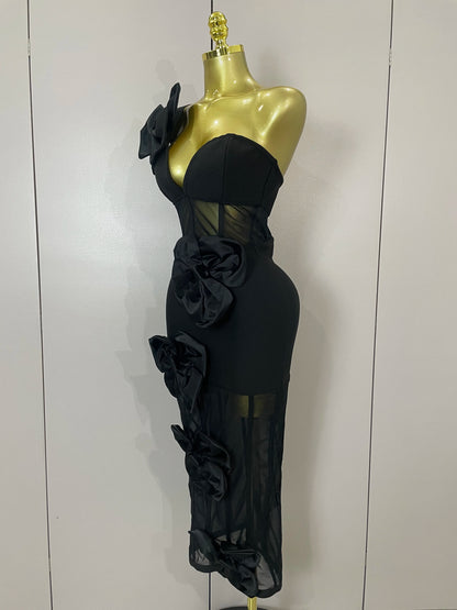 Vestido Rosa Nocturna