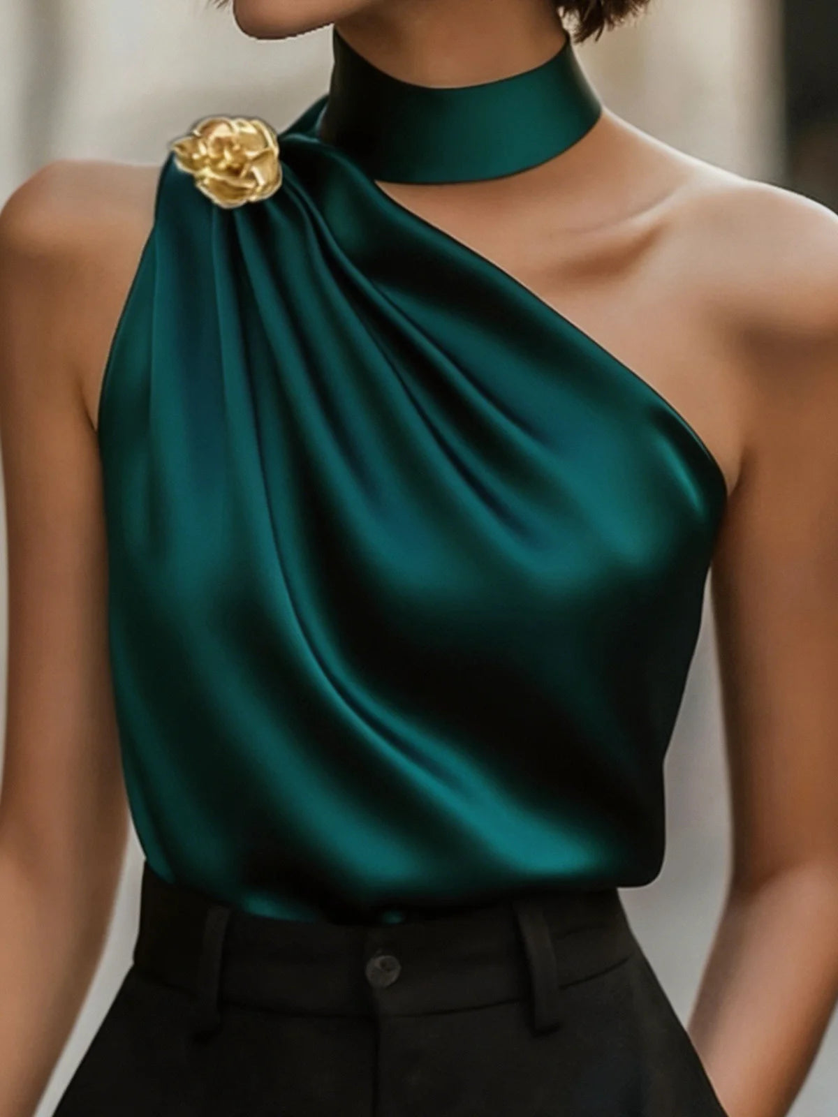 Emerald Imperial Blouse