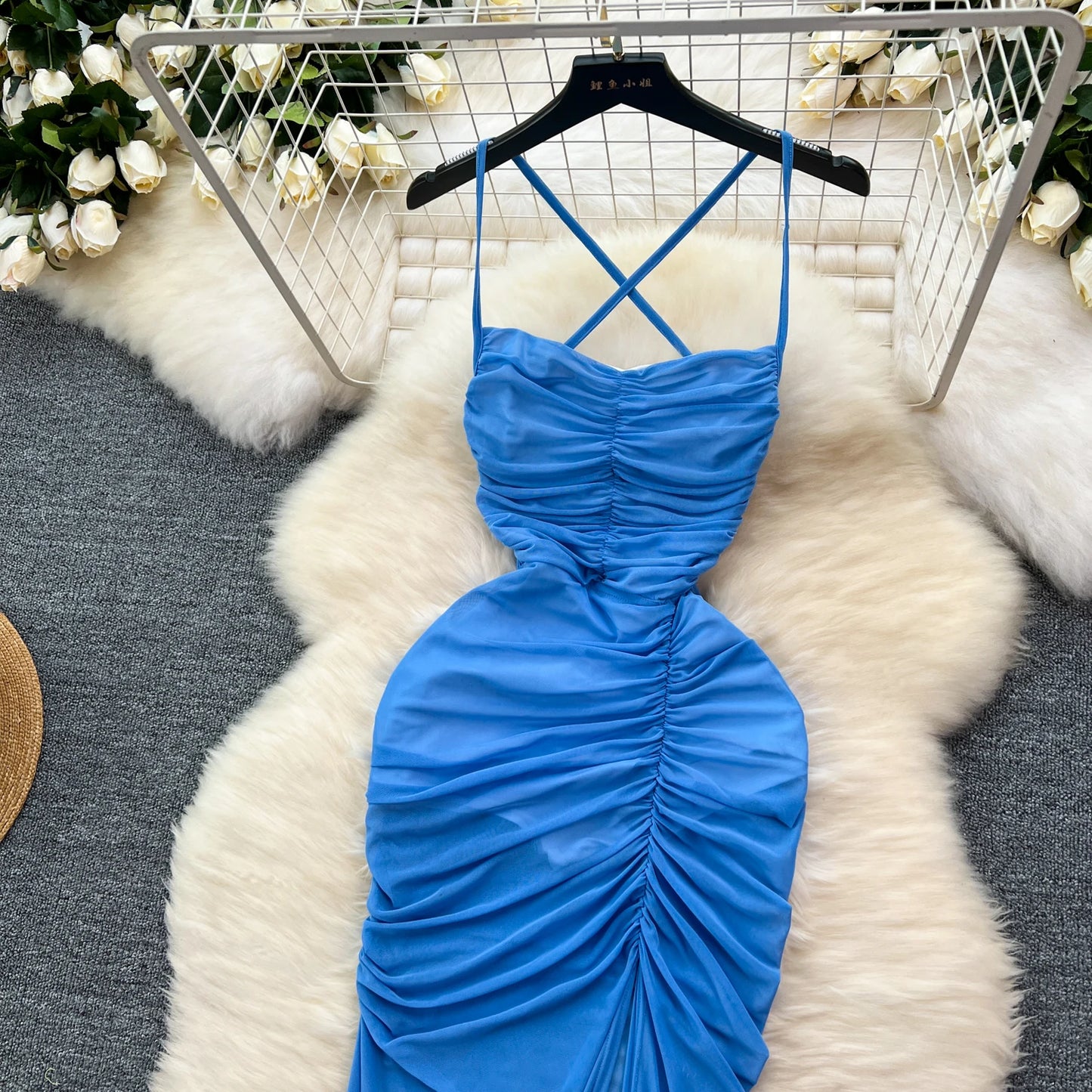 Vestido Encanto Azul