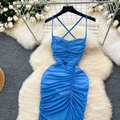 Vestido Encanto Azul