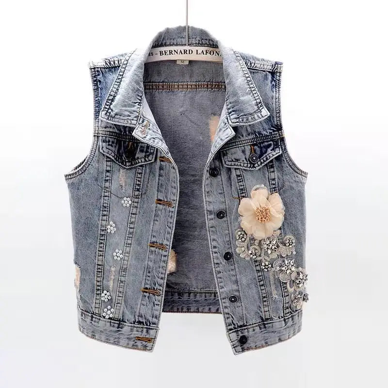 Chaleco Denim Artiste