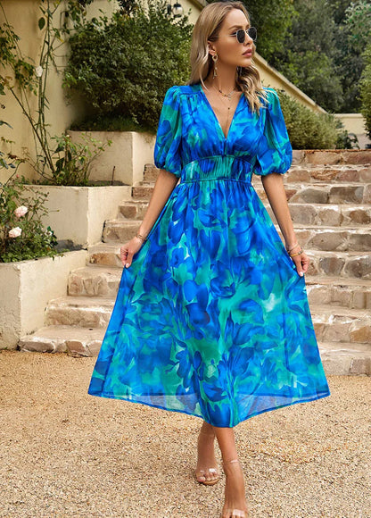 Aura Chiffon Dress