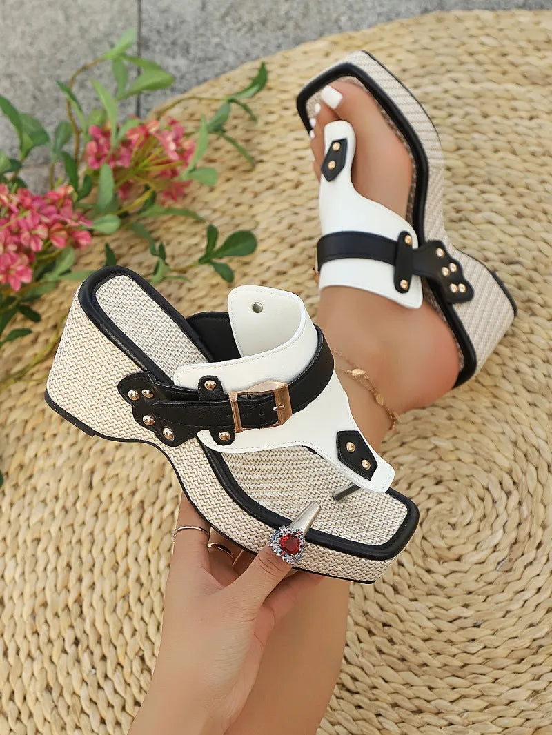 Sandalias Cuña Elegancia