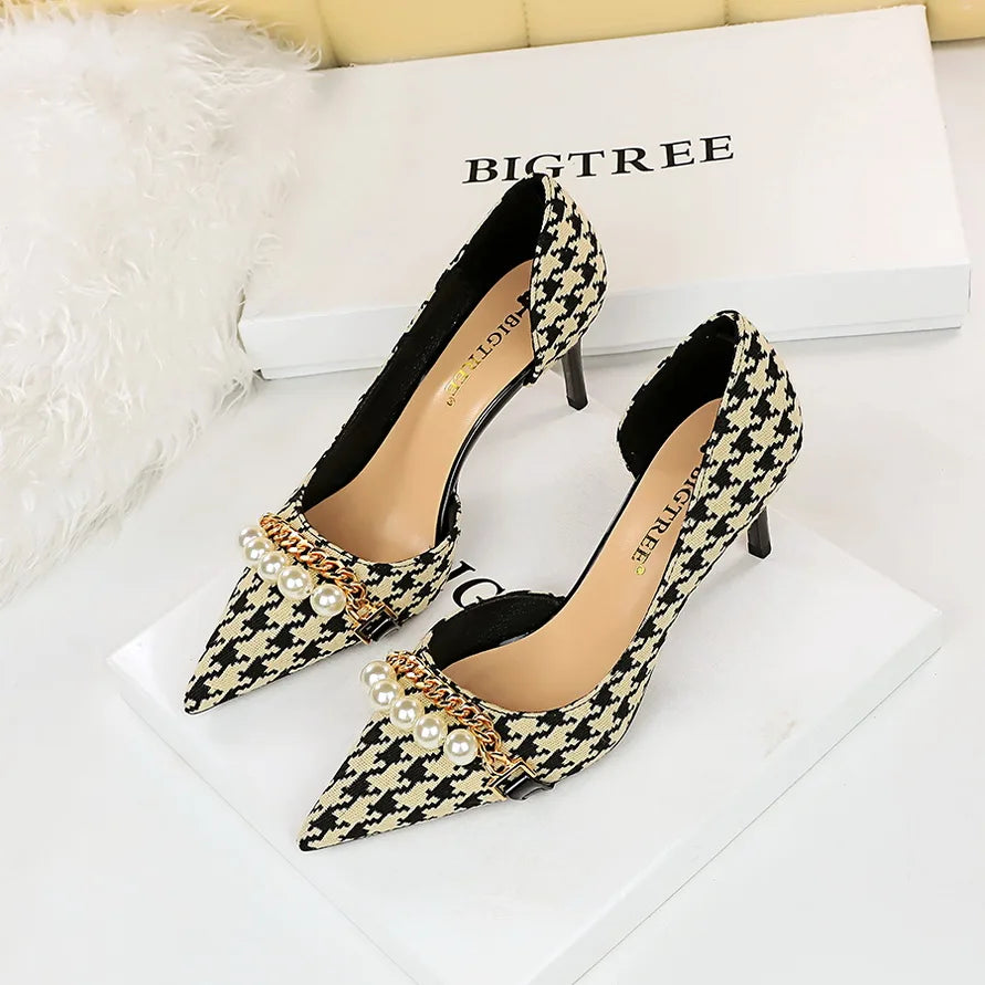 Tacones Perla Chic