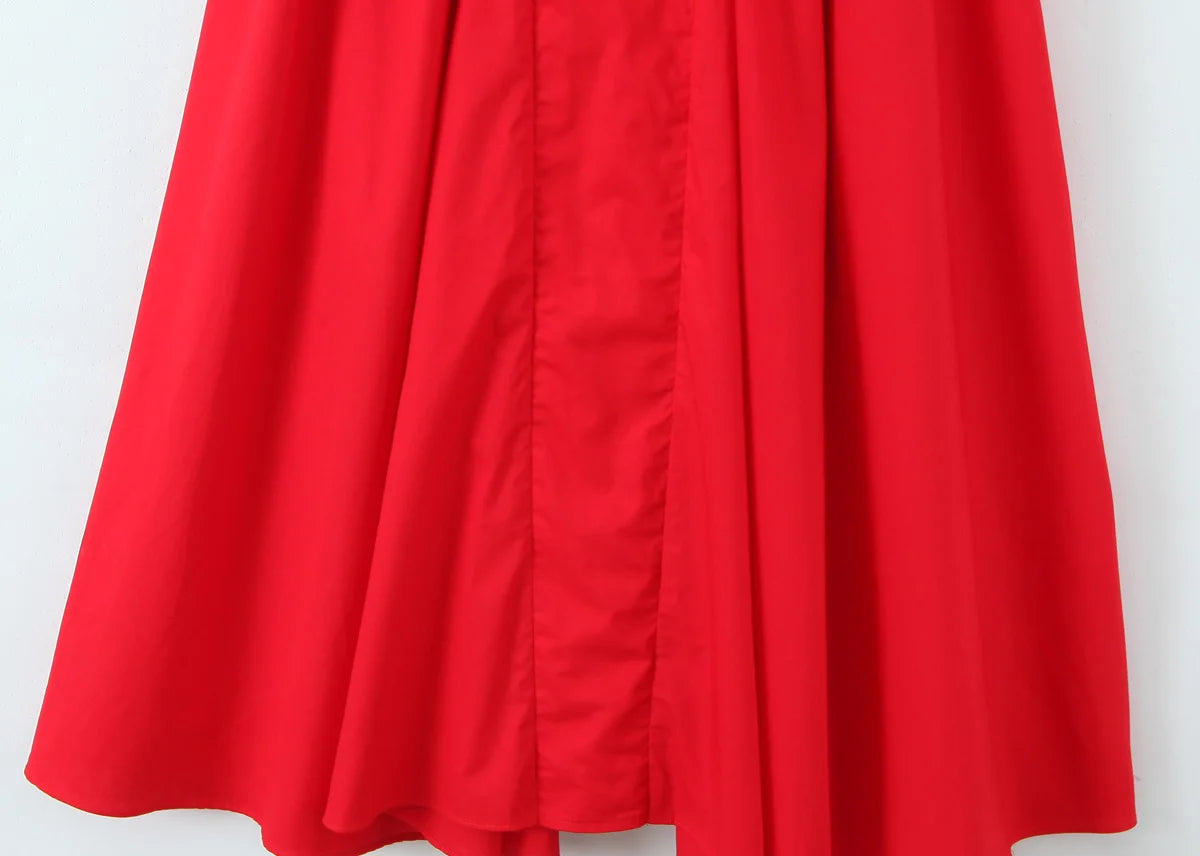 Vestido Bella Carmesí