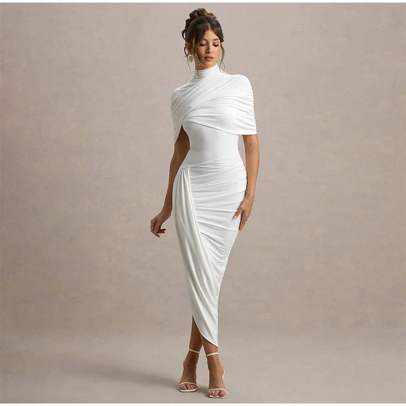 Vestido Rubí Sofisticado