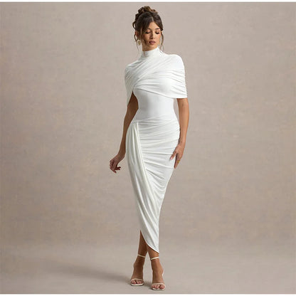 Vestido Rubí Sofisticado