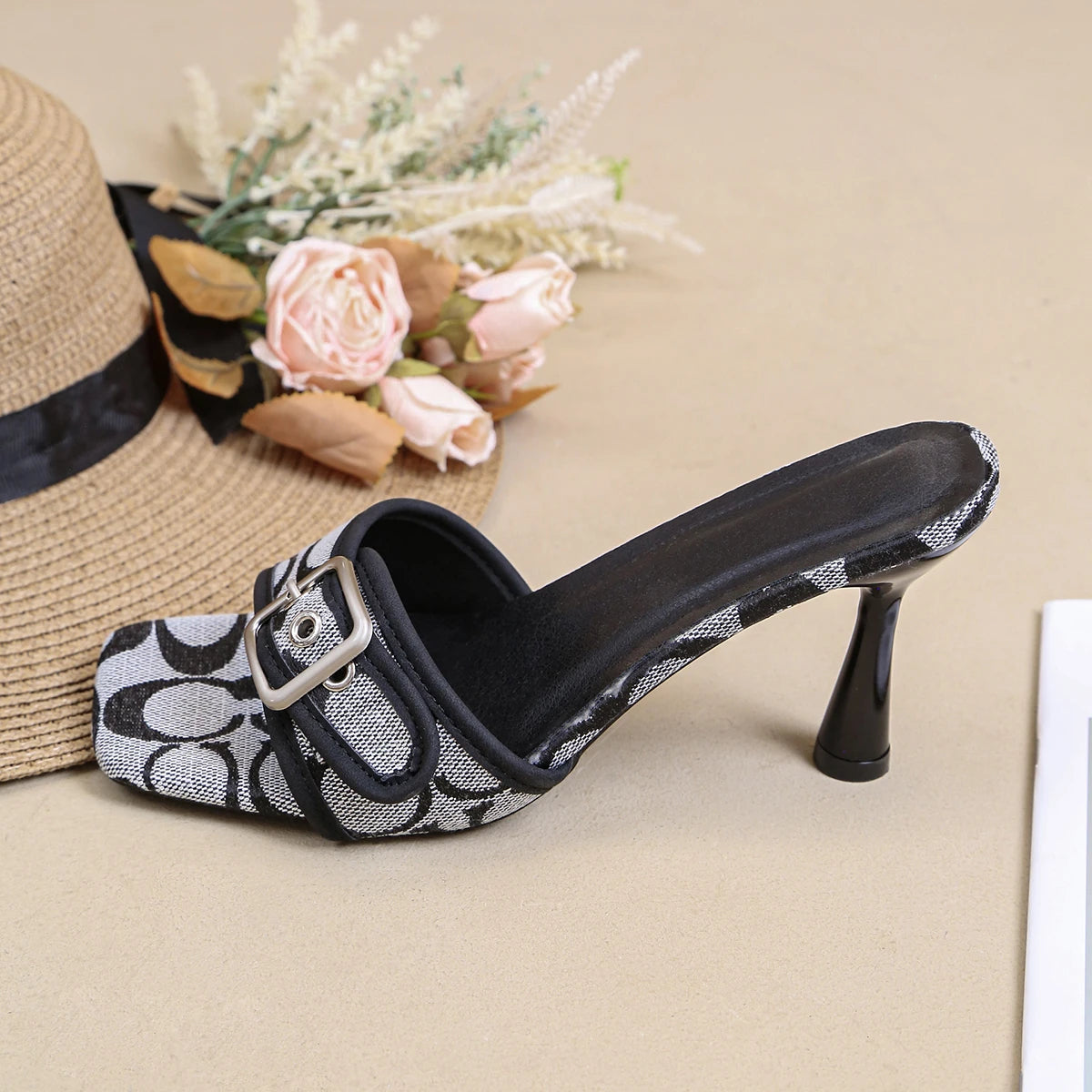 Sandalias Glam Buckle