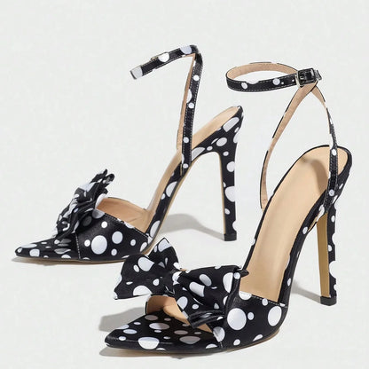Chic Polka Dot Sandals