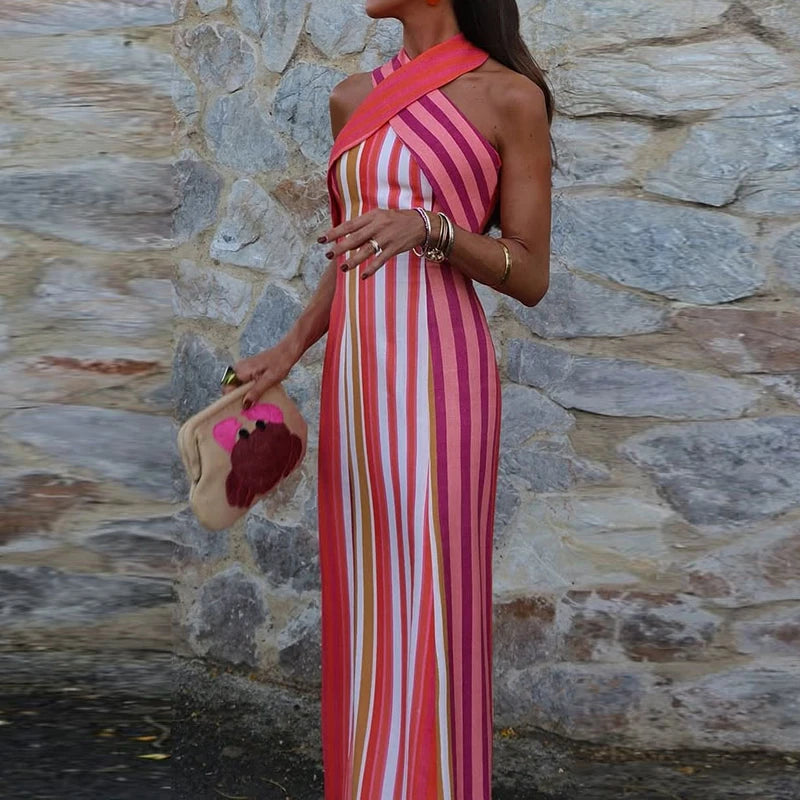 Vestido Cóctel Tropical