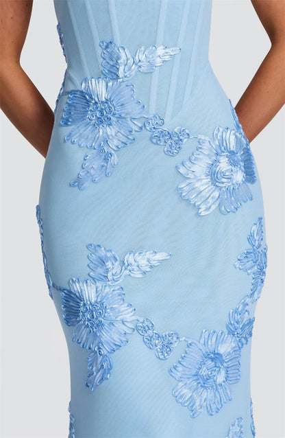 Vestido Elegancia Celeste