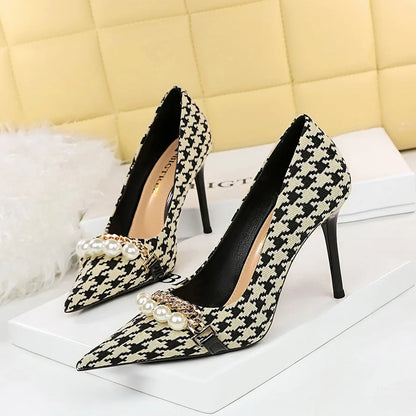 Tacones Perla Chic