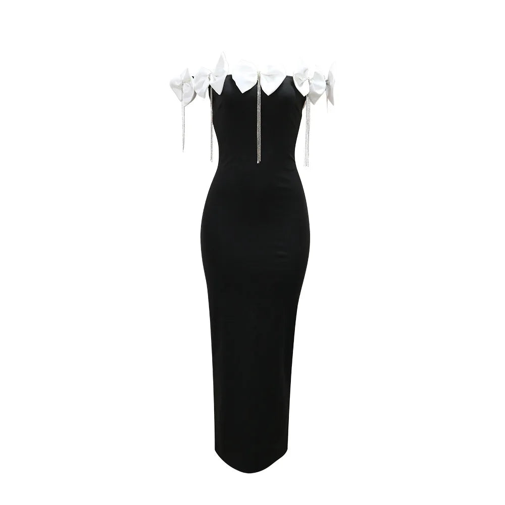 Vestido Lazos de Gala