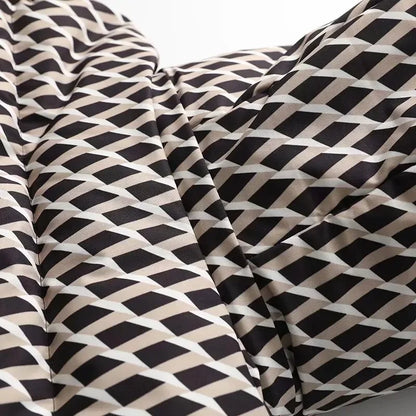 Chaqueta Geométrica Warm