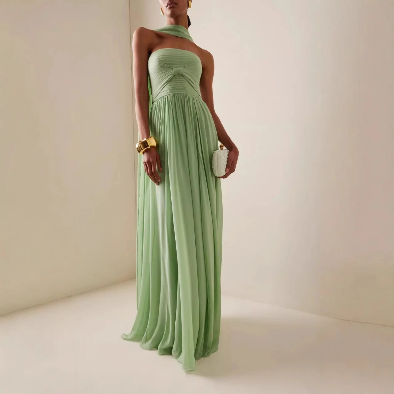 Vestido Gala Verde