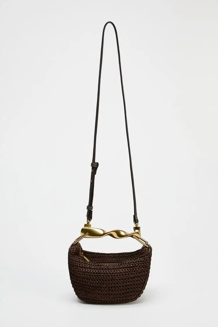 Bolso Luna Dorada
