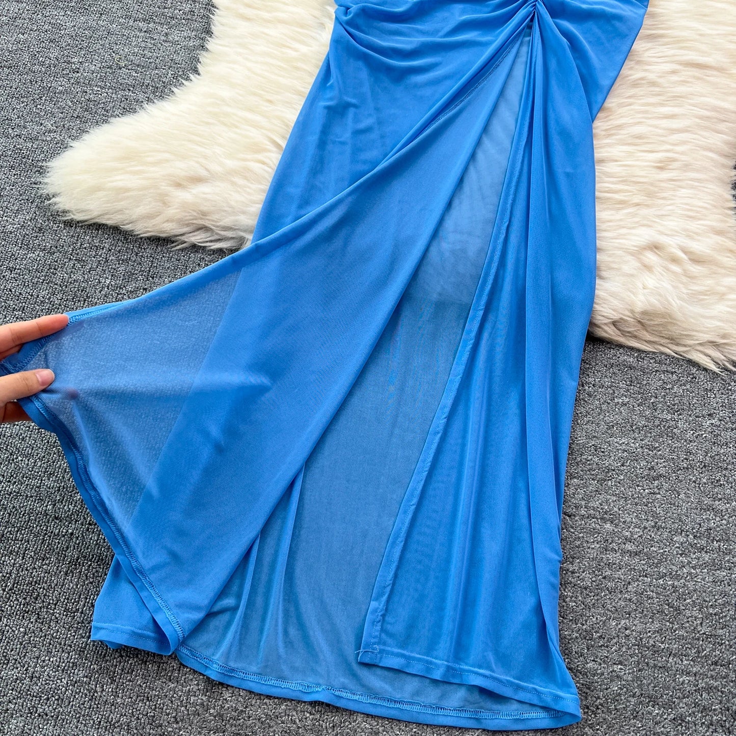 Vestido Encanto Azul