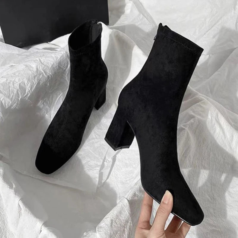 Botines Cuadro Chic