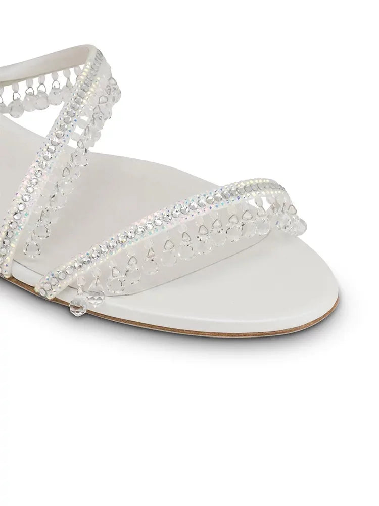 Sandalias de lujo con borlas