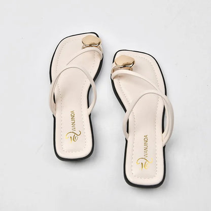 Sandalias Lujo Minimal