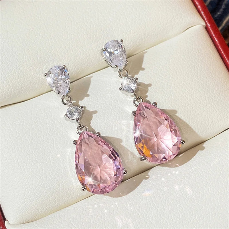 Pink Aura Earrings