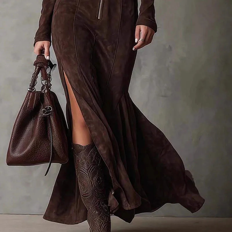 Vestido Pasión Terracota