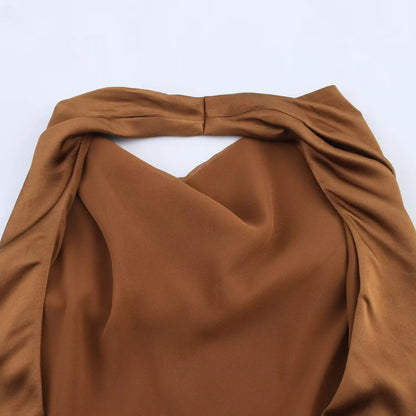 Vestido Elegancia Dorada