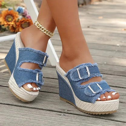 Sandalias Doble Hebilla