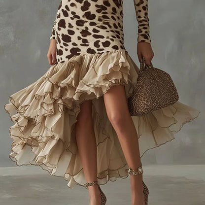 Glamorous Leopard Dress