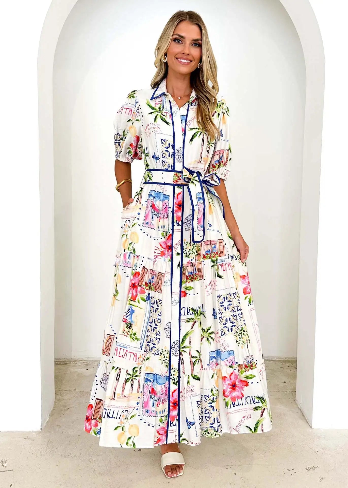 Floral Elegance Dress