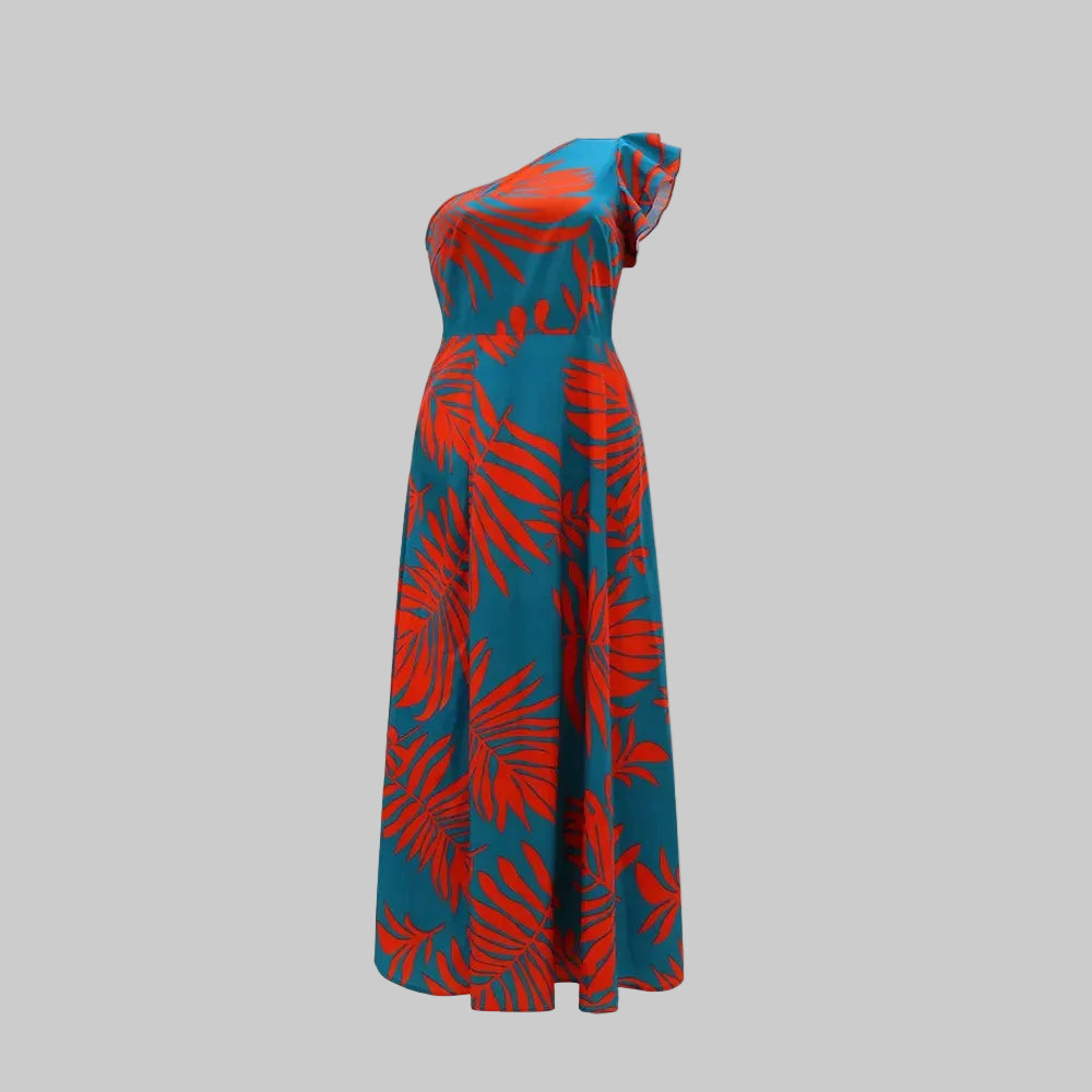 Coral Breeze Dress