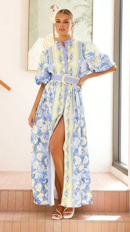 Vestido Jardín Real