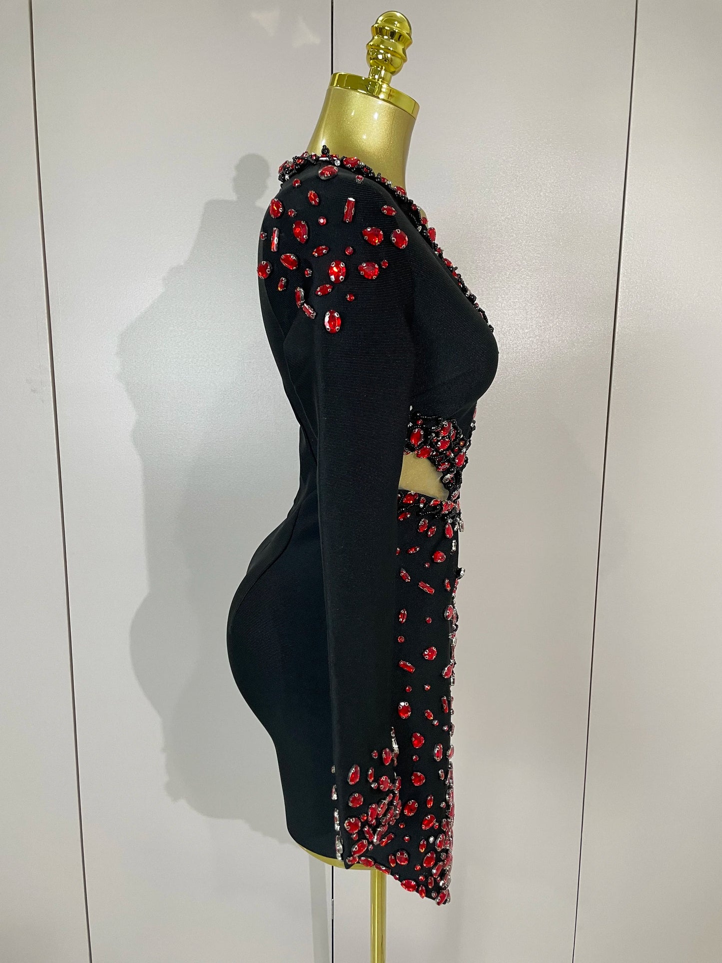 Vestido Rubí Nocturno