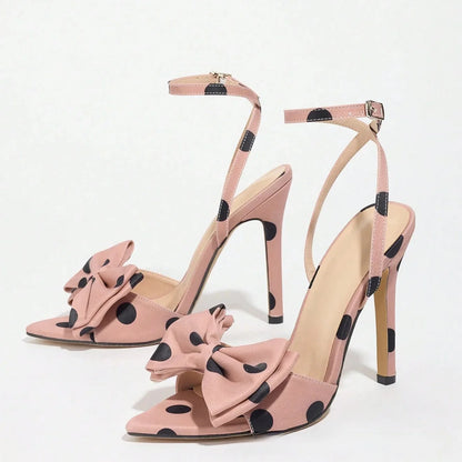 Chic Polka Dot Sandals