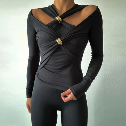 Blusa Toque Sofisticado