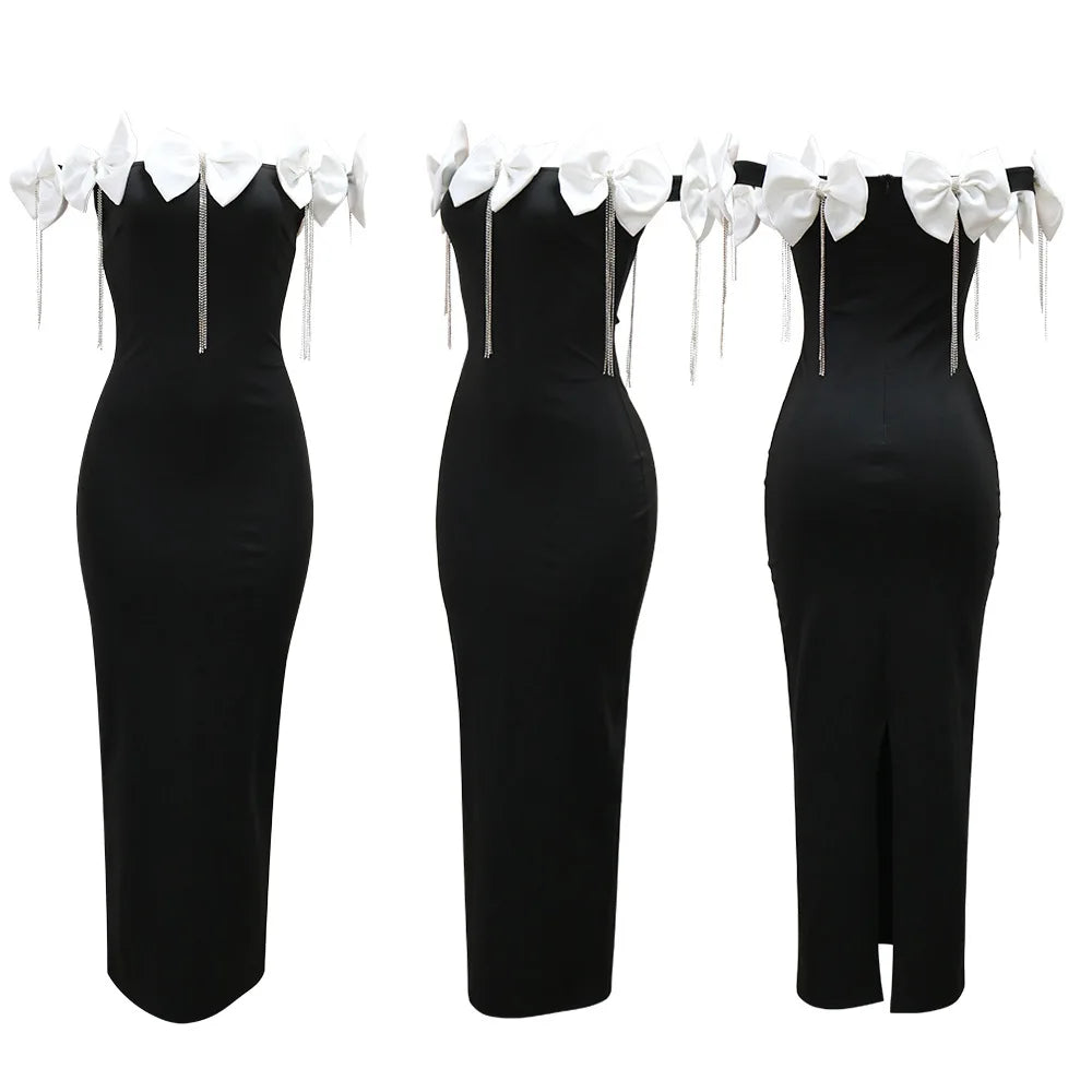 Vestido Lazos de Gala
