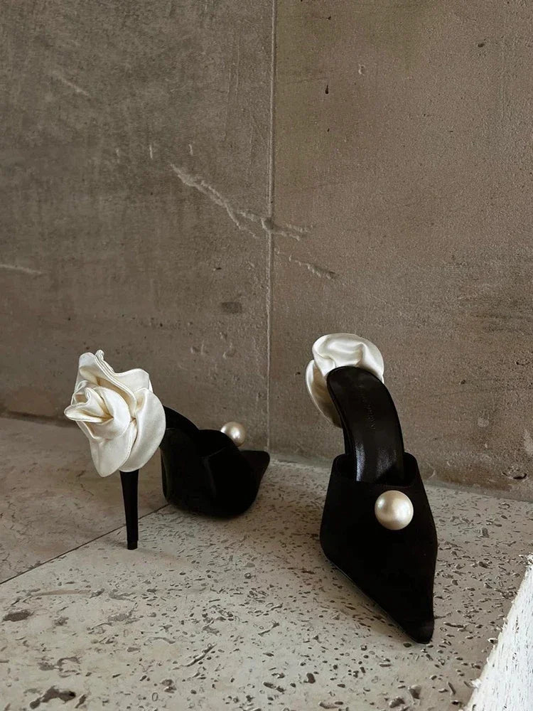 Tacones Rosa de Perla