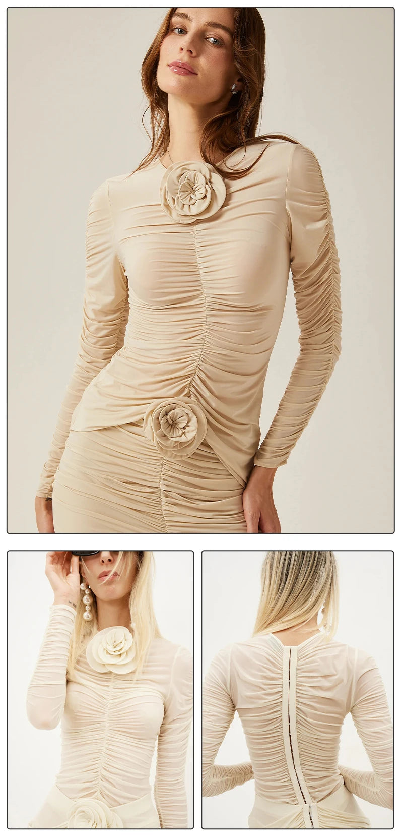 Conjunto Flor de Albaricoque