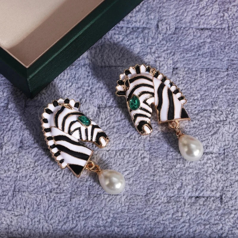 Pendientes ZebraChic