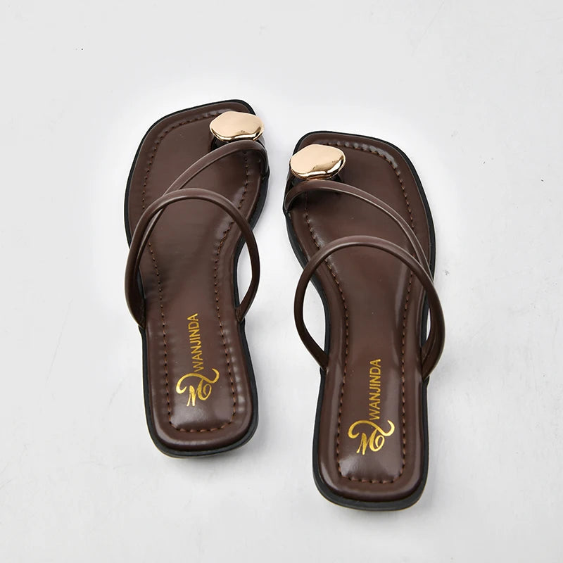 Sandalias Lujo Minimal