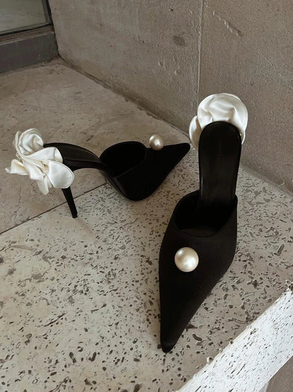 Tacones Rosa de Perla