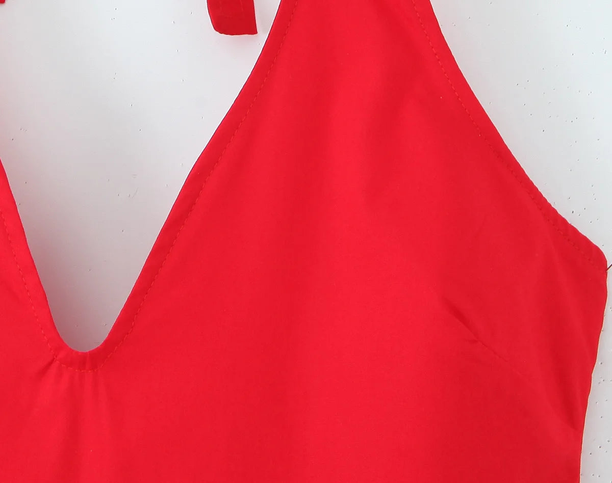 Vestido Bella Carmesí
