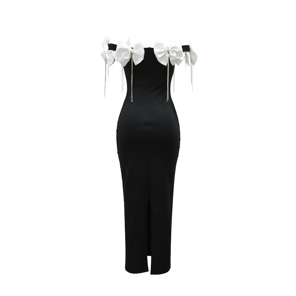 Vestido Lazos de Gala