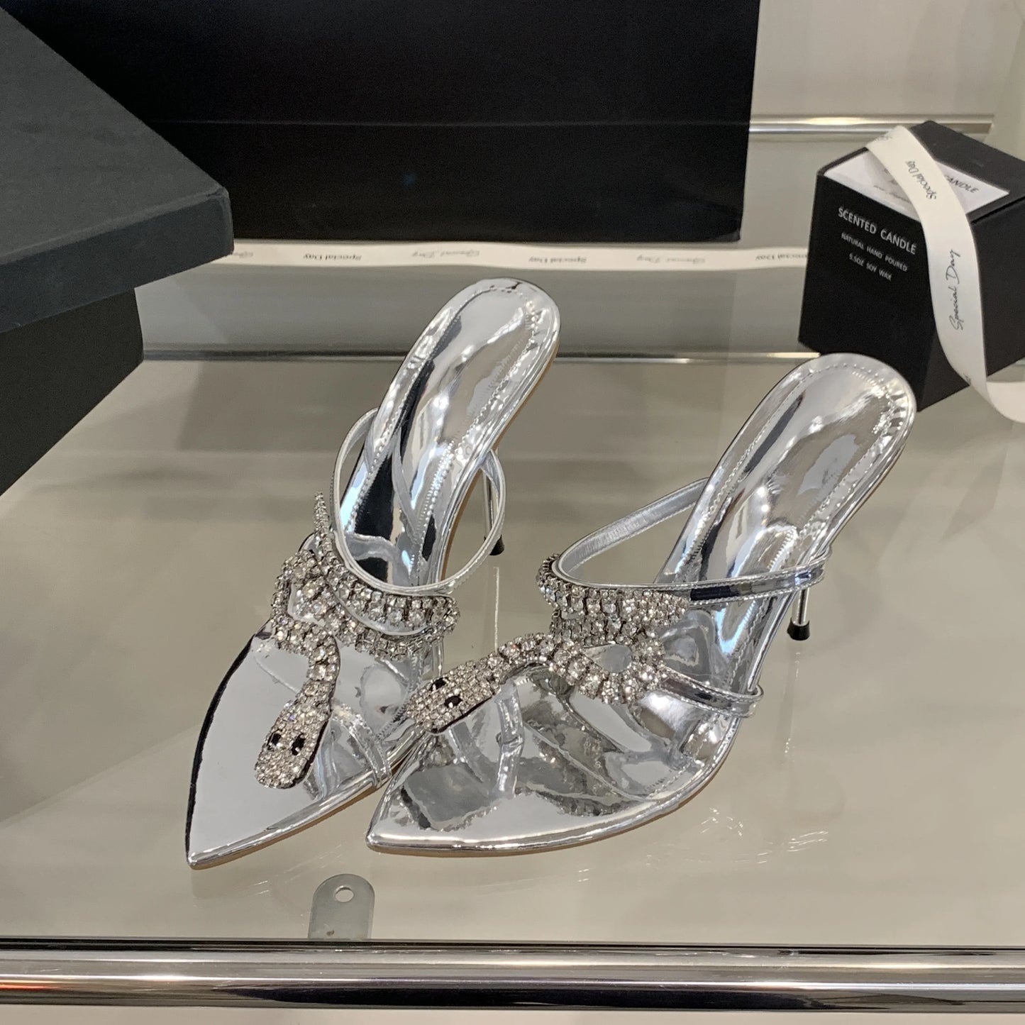 Tacones Brillo Fatal