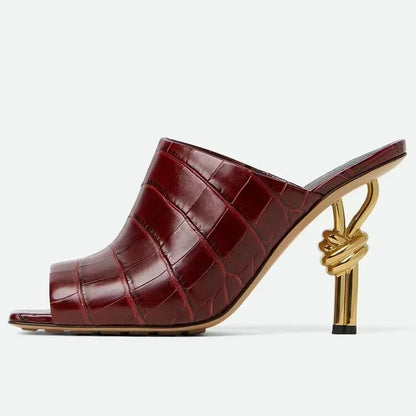 Mules Knot Luxe