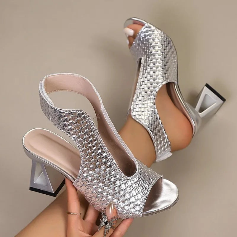 Bella Geometric Sandals
