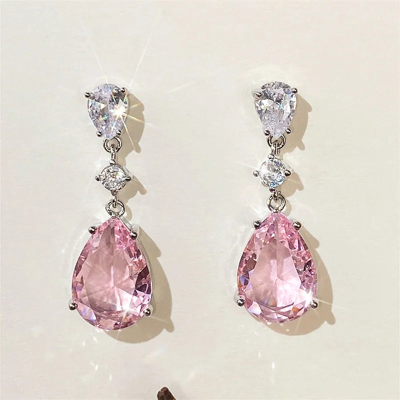Pink Aura Earrings