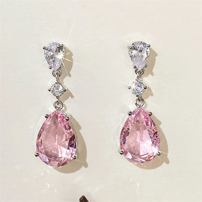 Pink Aura Earrings