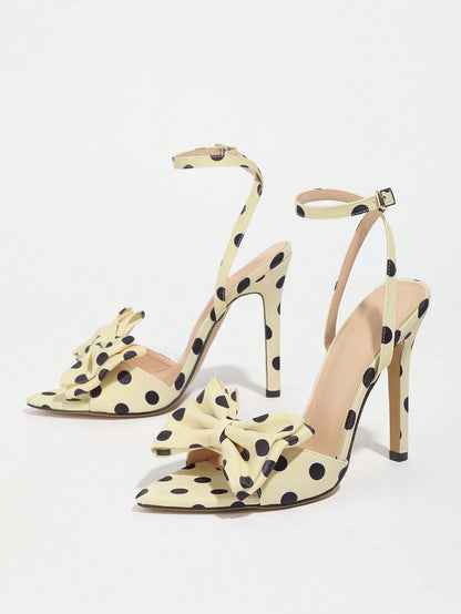 Chic Polka Dot Sandals