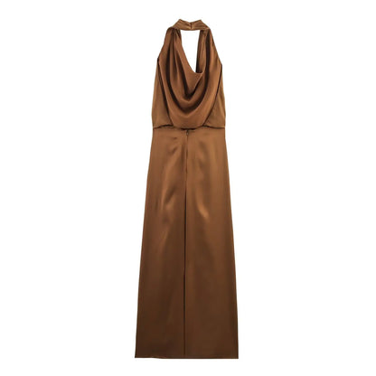 Vestido Elegancia Dorada